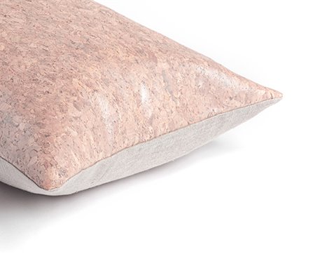 Mrs.Me home couture - cushion Cork Blush detail 2